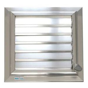 Gri alüminyum banyo menfez kapağı
